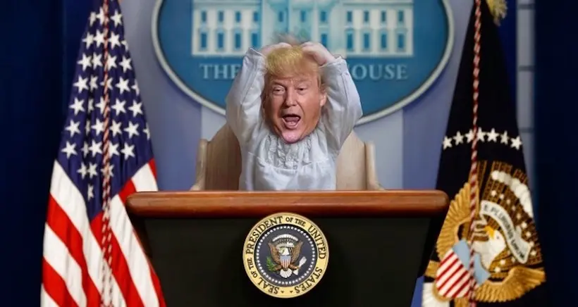 Tiny Trumps, les photomontages qui infantilisent le président des États-Unis