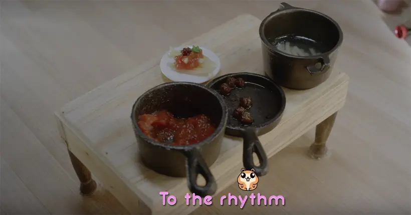 La dernière vidéo de cuisine miniature pour hamster est aussi le nouveau clip de Katy Perry