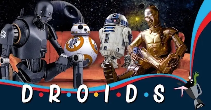 Vidéo : le mashup intergalactique entre Friends et les droïdes de Star Wars