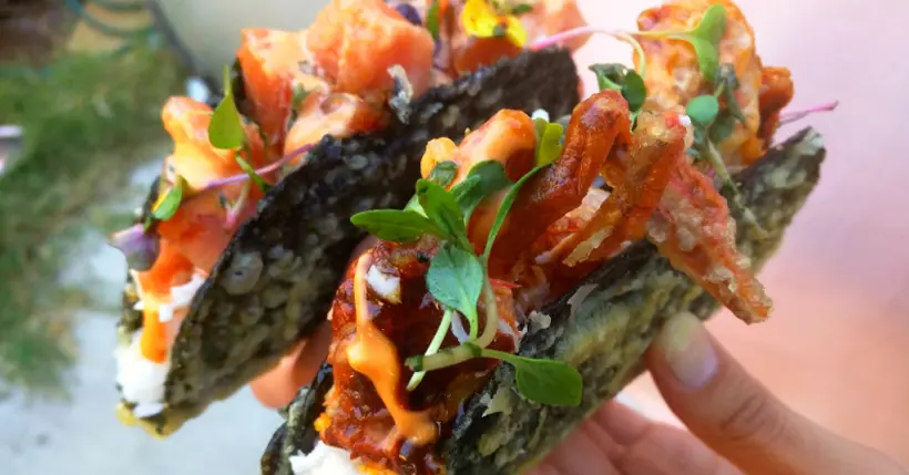 Mi-tokyoïte mi-mexicain, le sushi-taco pourrait bien être votre prochain plaisir coupable