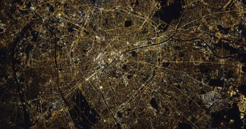 Depuis l’espace, Thomas Pesquet immortalise Paris by night