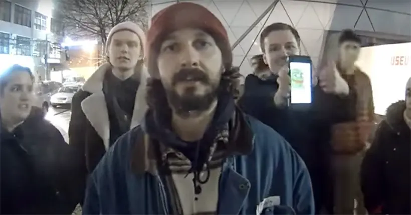 Le livestream anti-Trump de Shia LaBeouf est terminé