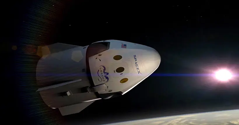SpaceX veut envoyer deux touristes autour de la Lune en 2018