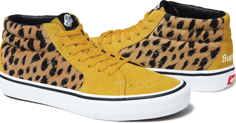 Supreme et Vans s’allient pour une nouvelle collaboration bestiale