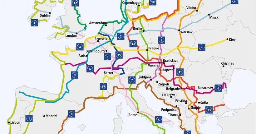 Grâce à un trajet 100 % cyclable, vous pourrez bientôt traverser l’Europe à vélo