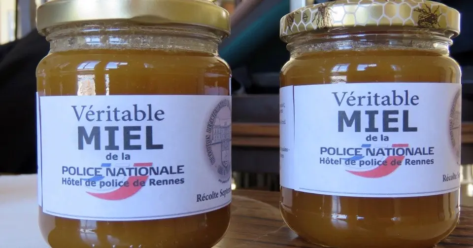 À Rennes, la Police nationale produit son propre miel véritable