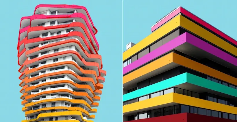 L’architecture allemande se pare de mille couleurs grâce aux images de Paul Eis