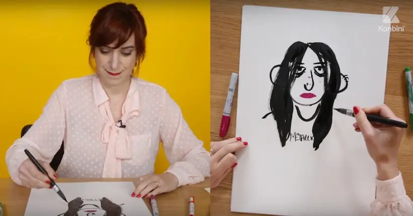 Vidéo : le papier-crayon de Pénélope Bagieu
