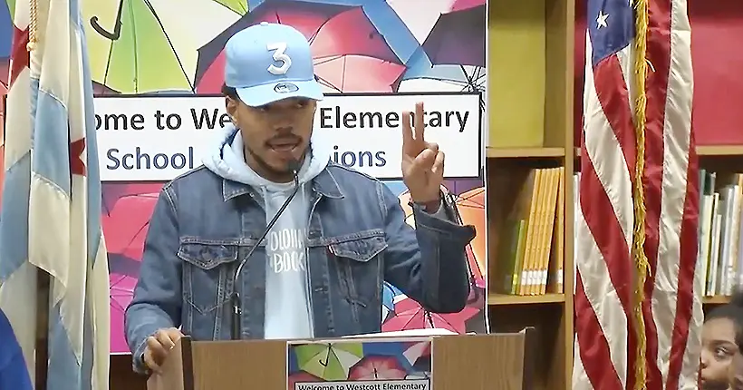 Chance the Rapper donne un million de dollars aux écoles publiques de Chicago
