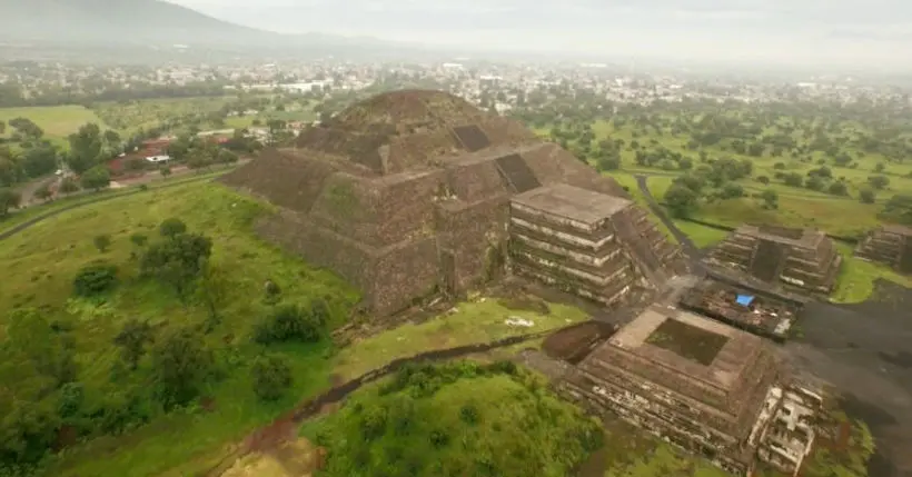 Vidéo : la splendeur des pyramides de Teotihuacan filmées depuis un drone