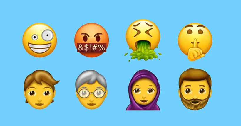 Unicode présente de nouveaux emojis
