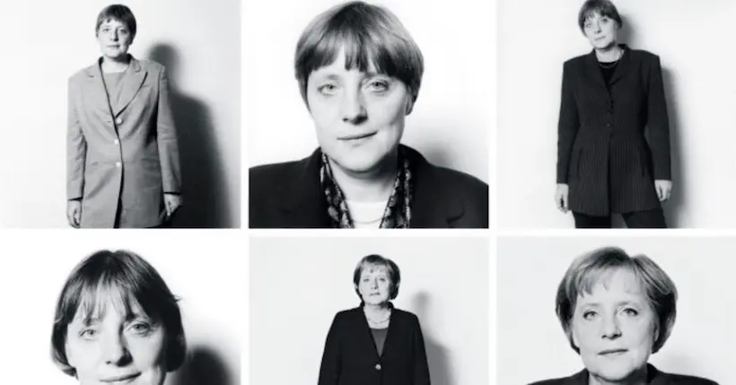 26 portraits d’Angela Merkel durant sa carrière