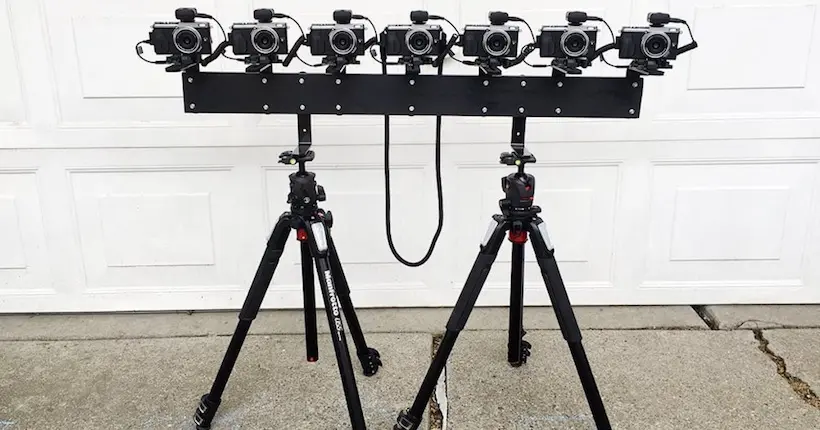 Ce photographe fixe sept appareils ensemble pour créer des gifs incroyables