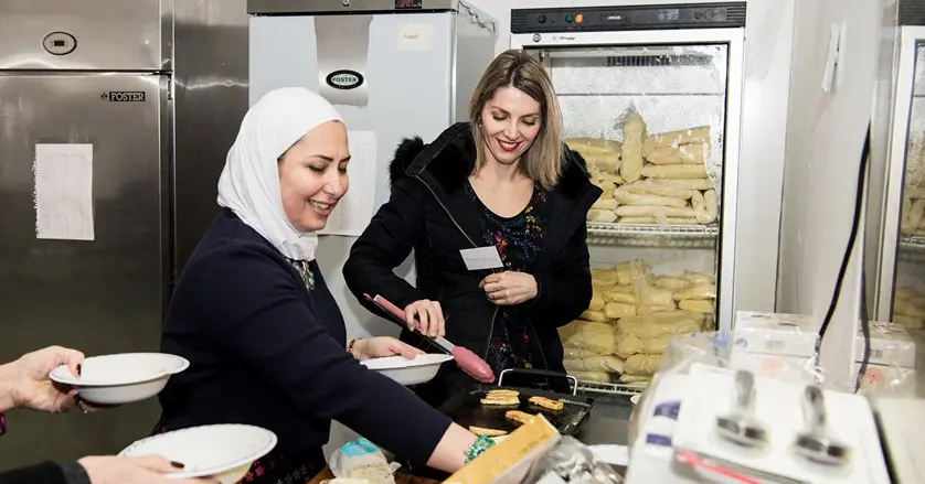 Quand une réfugiée syrienne devient reine du fromage en Angleterre