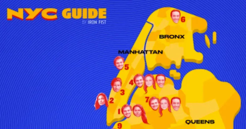 Carte : le City Guide de New York par Iron Fist