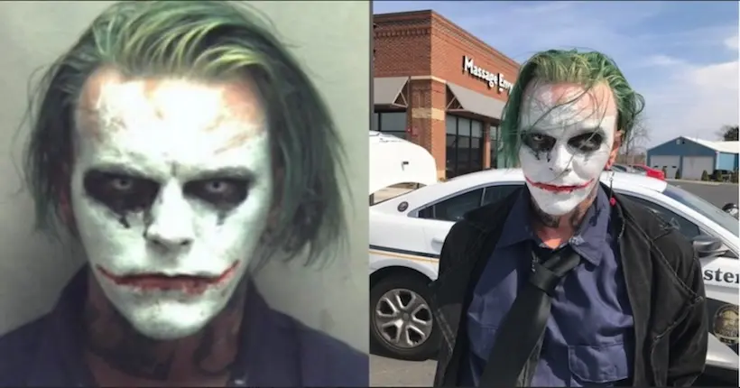 Déguisé en Joker, il se fait arrêter par la police