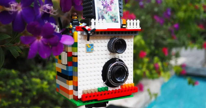 Un photographe a fabriqué un véritable appareil photo instantané en Lego