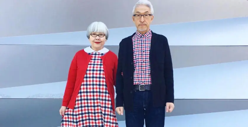 Depuis 37 ans, ce couple de Japonais coordonne ses tenues