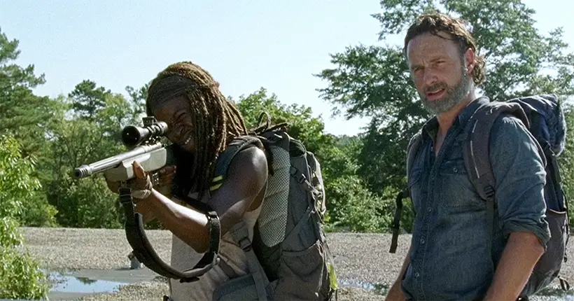 The Walking Dead : ça biche à mort pour Rick et Michonne
