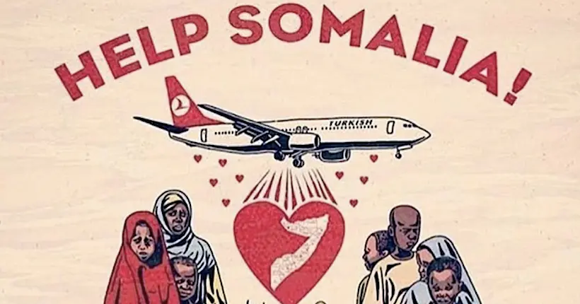 Sur Twitter, Turkish Airlines répond au mouvement #TurkishAirlinesHelpSomalia