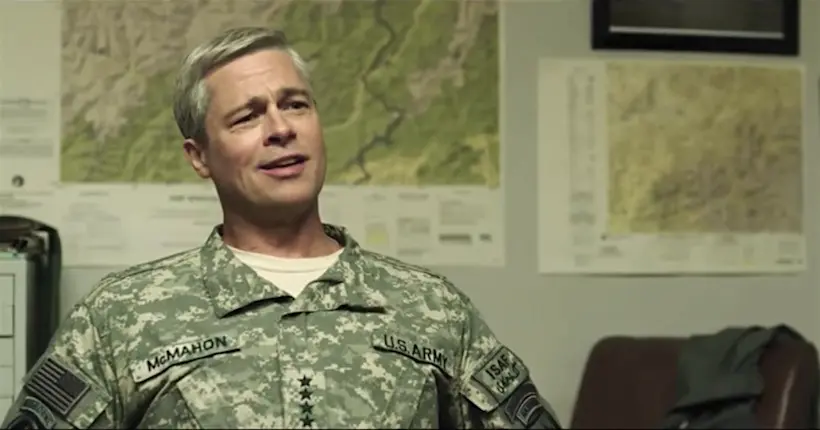 Brad Pitt se métamorphose en général bien ridicule dans le teaser délirant de War Machine