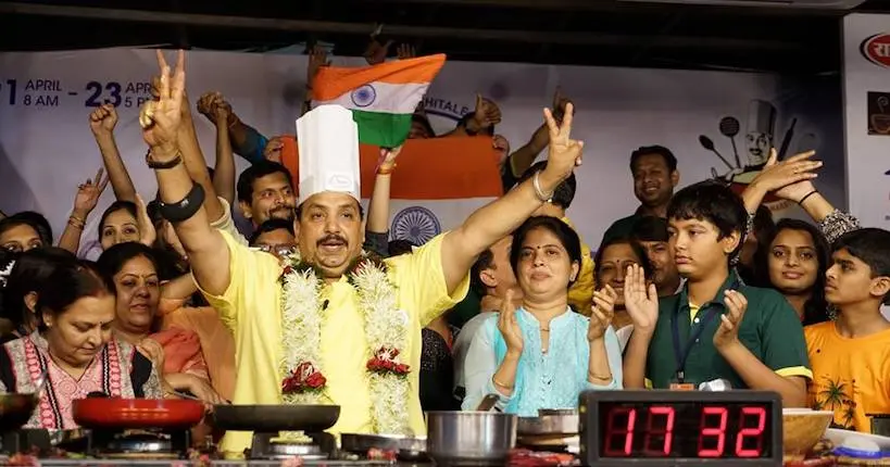 Record du monde : un chef indien cuisine durant 53 heures sans discontinuer