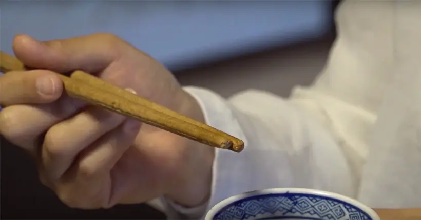Une société japonaise lance des baguettes comestibles “goût tatami”