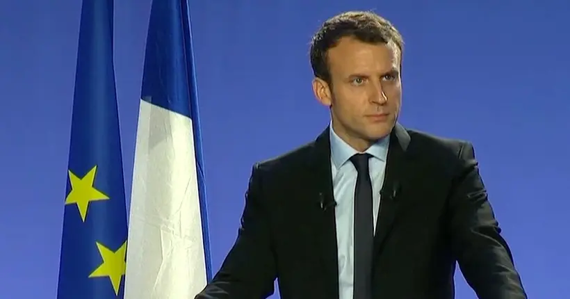 Emmanuel Macron pense citer Audiard… Dommage, c’était Chevallier et Laspalès