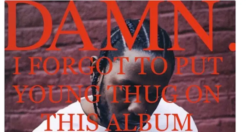 La pochette du nouvel album de Kendrick Lamar est déjà un mème