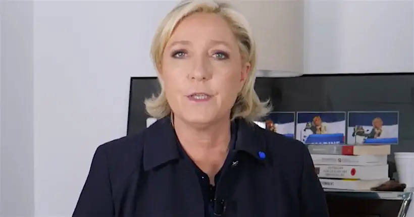 Le Pen appelle les électeurs de Mélenchon à “faire barrage” à Macron