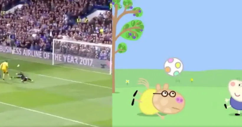Vidéo : un dessin animé avait prévu le but de Benteke face à Chelsea