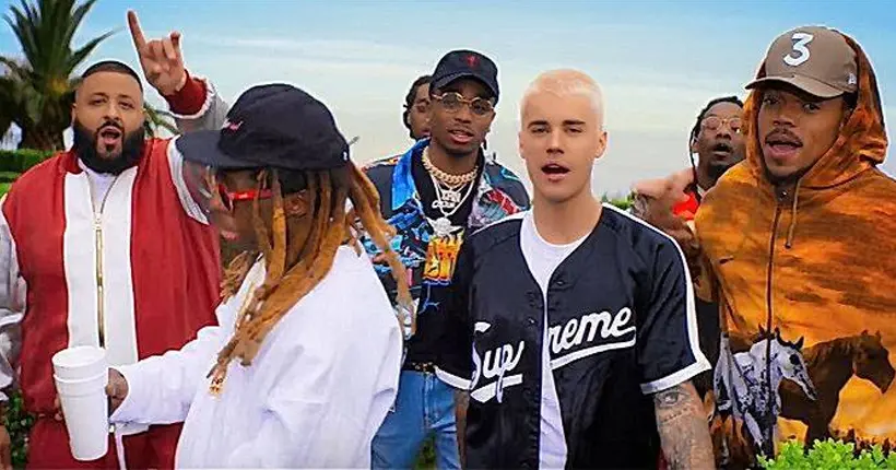 DJ Khaled réunit Chance The Rapper, Lil Wayne, Quavo et Justin Bieber pour le clip de “I’m The One”
