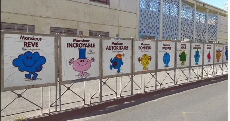 Un street artist remplace les affiches des candidats par les Monsieur/Madame de notre enfance