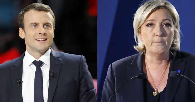 Emmanuel Macron et Marine Le Pen en tête du premier tour de l’élection présidentielle