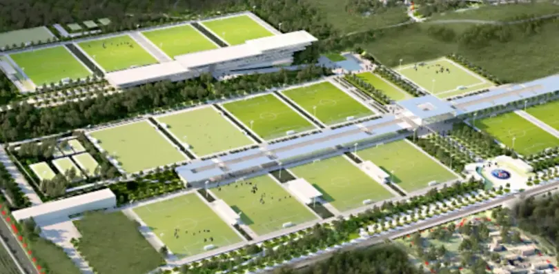 Vidéo : les images des plans du futur centre d’entraînement du PSG ont été dévoilées