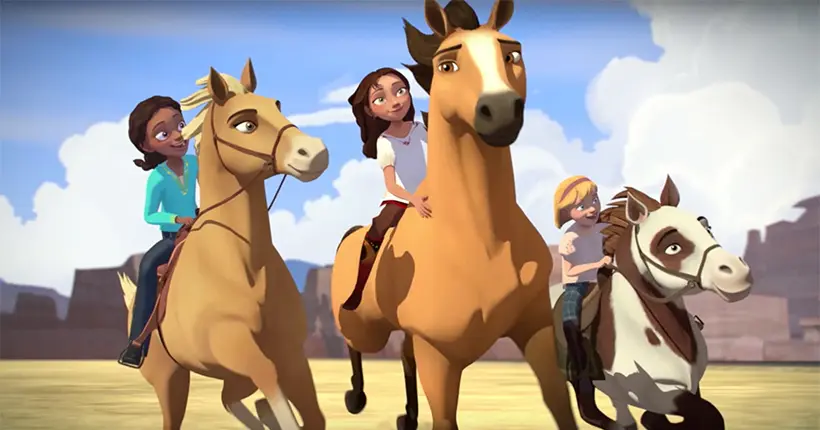Netflix lâche les chevaux dans le trailer de Spirit Riding Free
