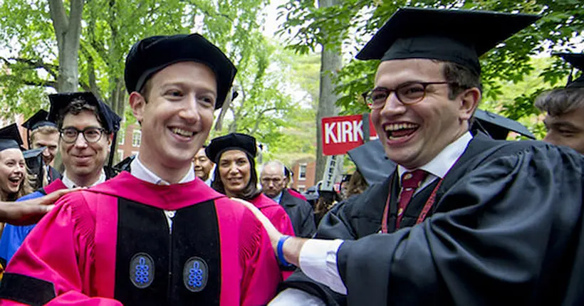 À Harvard, Mark Zuckerberg prononce un discours très politique