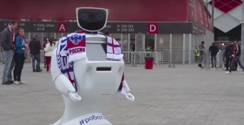 Voici AlanTim, le petit robot qui veut protéger les supporters pendant la Coupe du Monde 2018