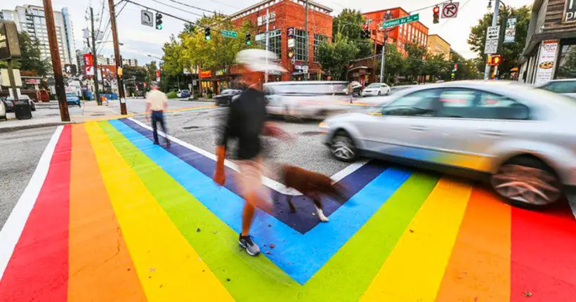 À Atlanta, une pétition pour des passages piétons aux couleurs LGBTQ