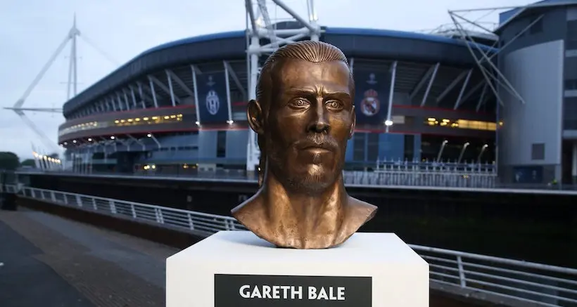 Après Cristiano Ronaldo, un artiste réalise un “magnifique” buste de Gareth Bale