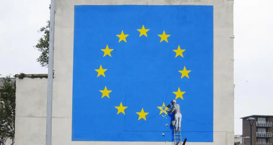 Banksy s’en prend au Brexit à travers une nouvelle œuvre