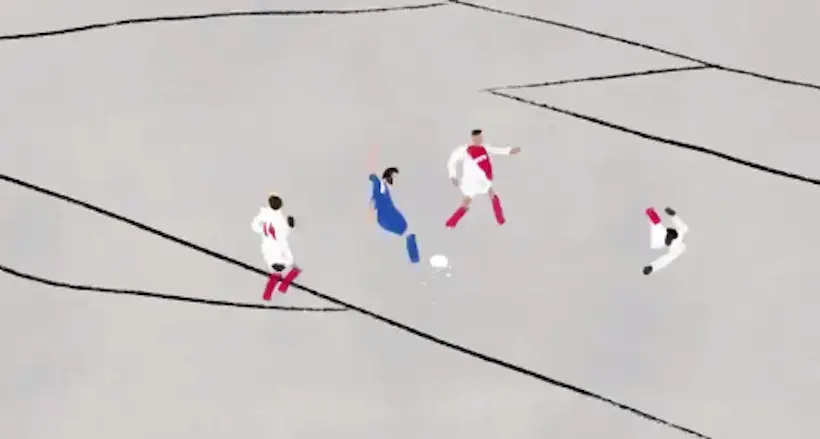 Vidéo : le premier but d’Higuain face à Monaco, encore plus sublime en dessin animé