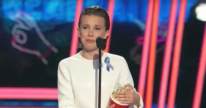Vidéo : le discours de remerciements de Millie Bobby Brown, en larmes aux MTV Awards