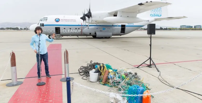 The Ocean Cleanup a levé 20 millions d’euros et fera une grande annonce la semaine prochaine