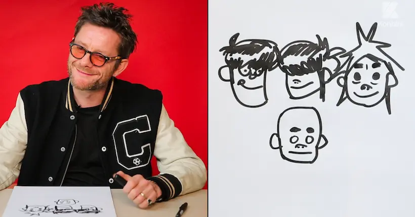 Vidéo : l’interview papier-crayon de Jamie Hewlett, dessinateur de Gorillaz
