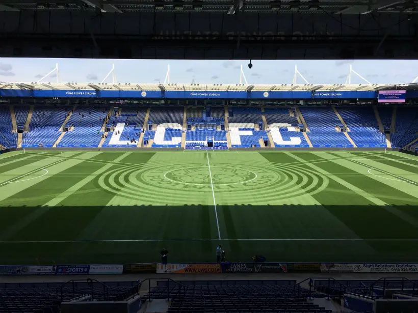 En images : la magnifique pelouse de Leicester pour le dernier match à domicile de la saison