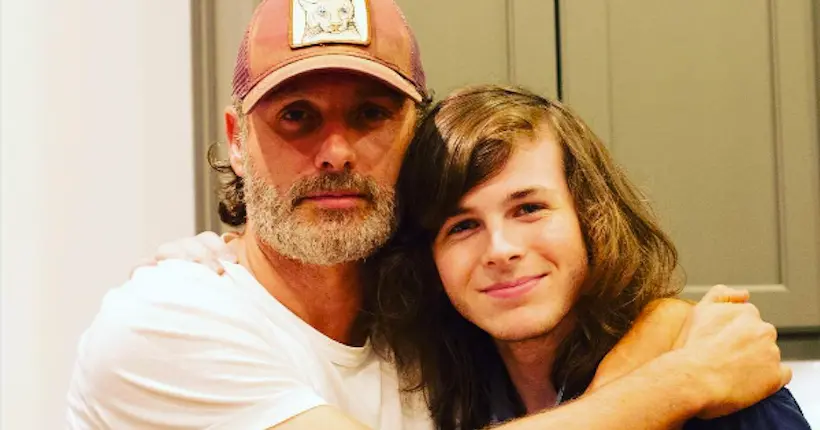 La jolie surprise d’Andrew Lincoln à Chandler Riggs, son fils dans The Walking Dead