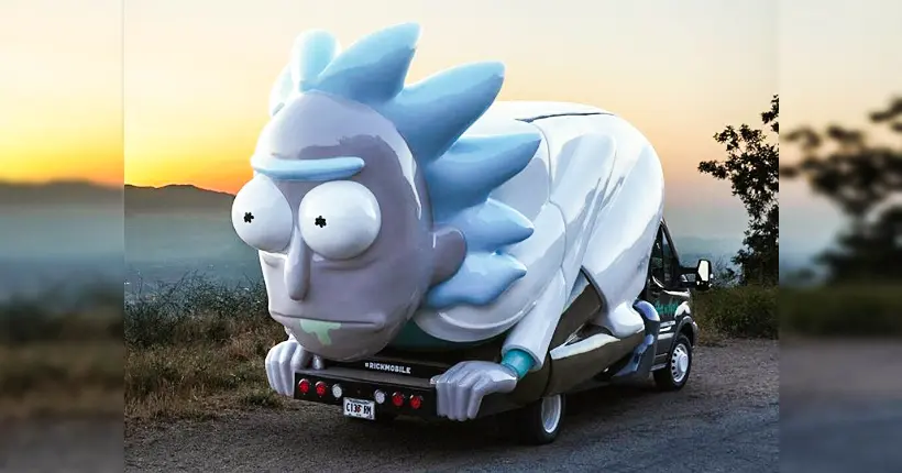 Rick and Morty vont sillonner les États-Unis à bord de leur improbable Rickmobile