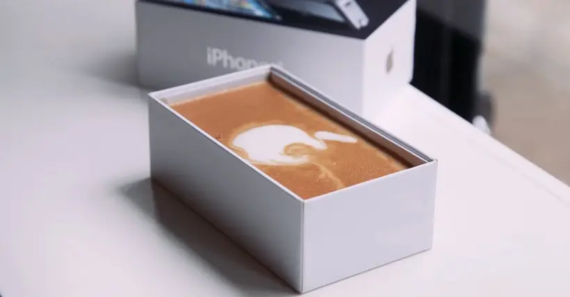 Le latte se déguste désormais dans des boîtes d’iPhone