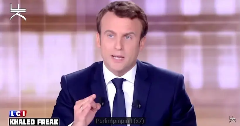 “La Poudre de perlimpinpin” : le youtubeur Khaled Freak remixe Emmanuel Macron